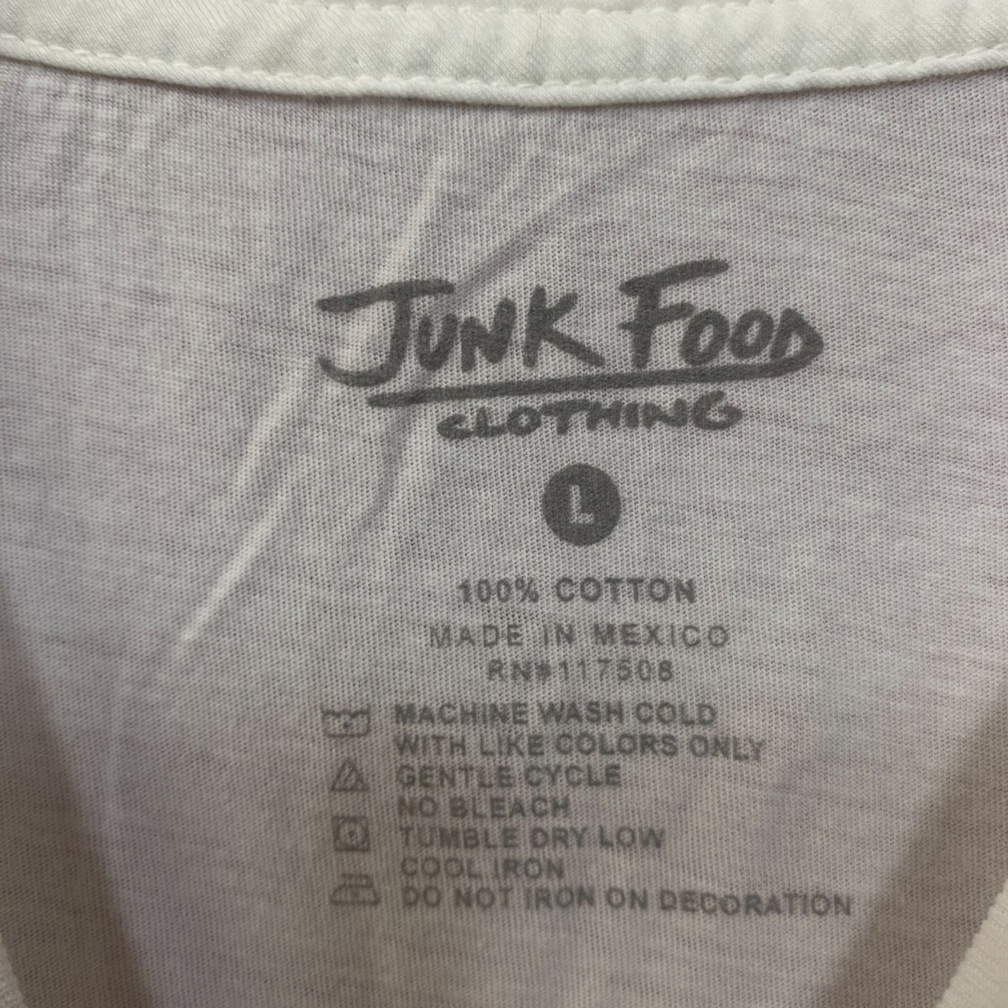Junk Food Feelin Goof Matcha Graphic Crop Top Large