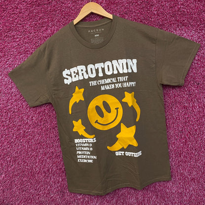 Pacsun Serotonin Retro Style Graphic T-Shirt Large