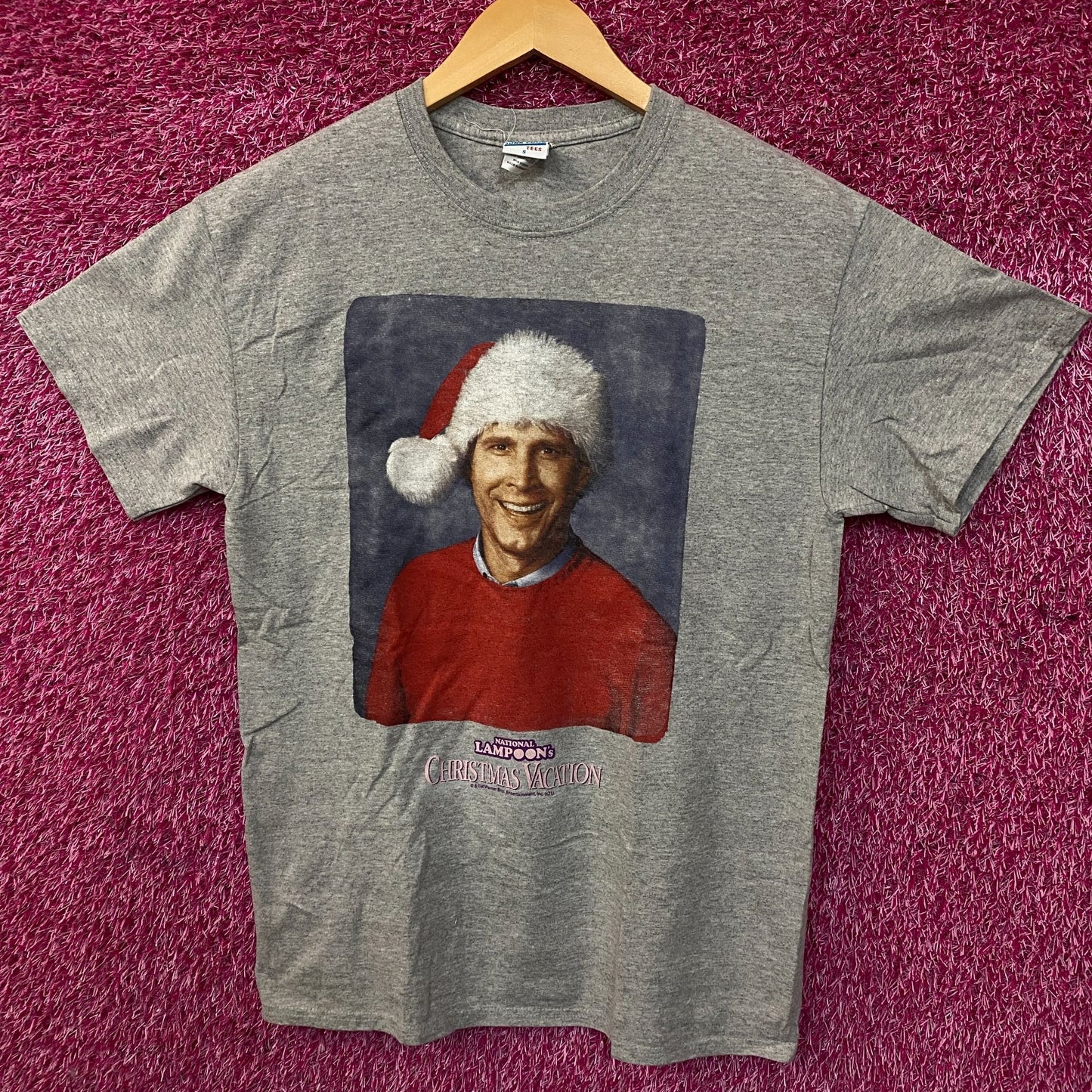 National Lampoon's Christmas Vacation Clark Griswold Portrait Graphic T-Shirt Small
