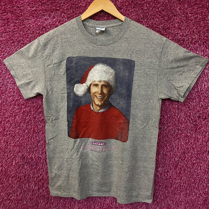 National Lampoon's Christmas Vacation Clark Griswold Portrait Graphic T-Shirt Small