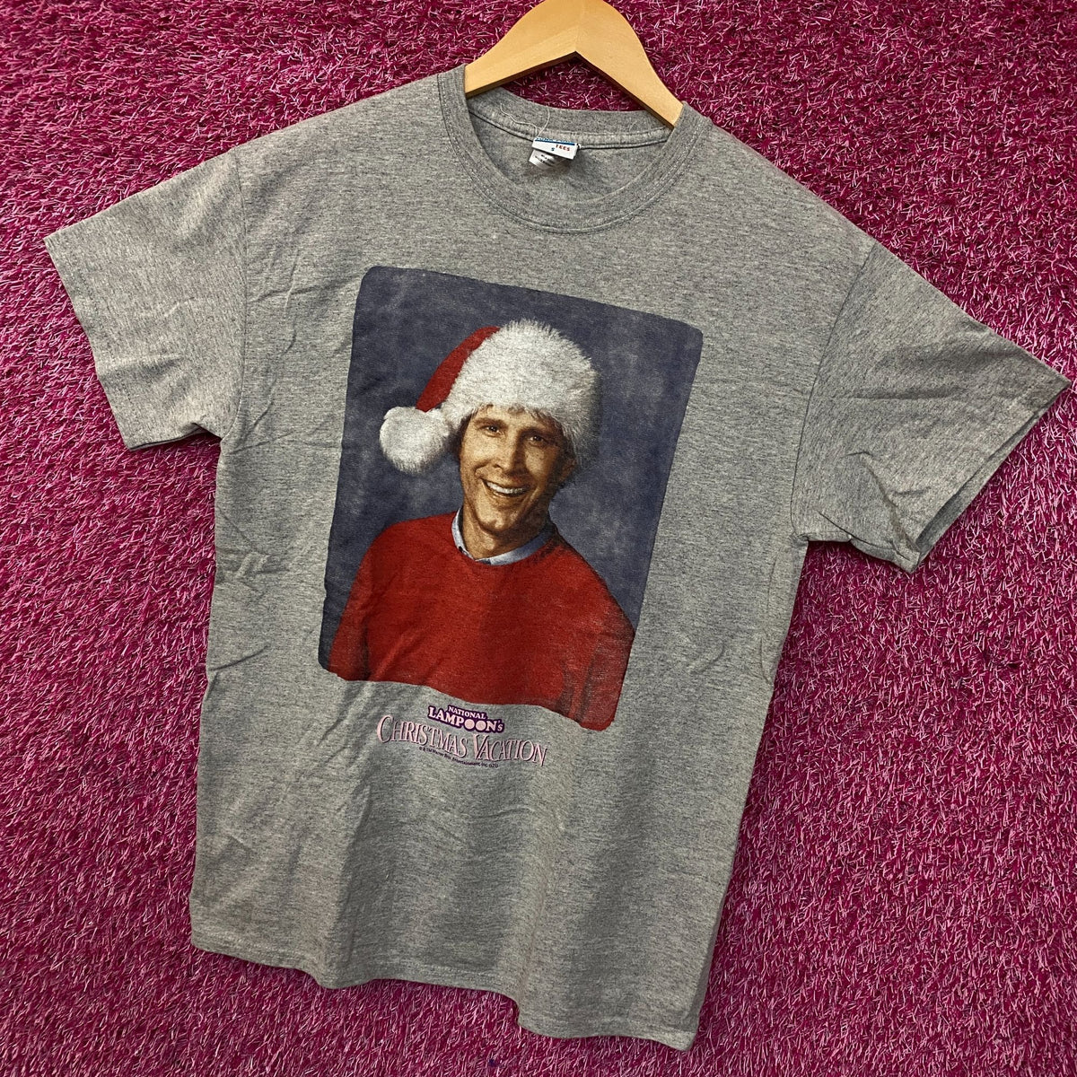 National Lampoon's Christmas Vacation Clark Griswold Portrait Graphic T-Shirt Small