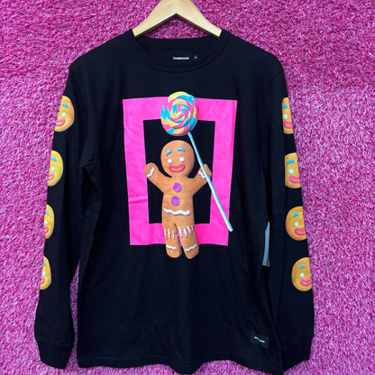 Shrek dumb-good gingerbread man long sleeve new with tags Medium
