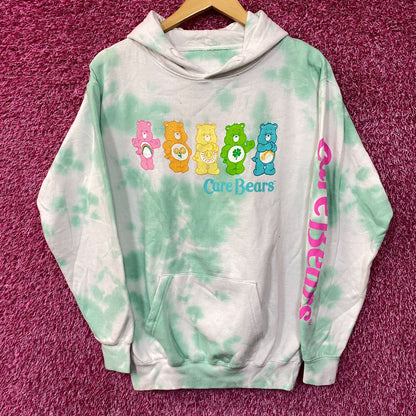 The Original Carebears tiedye Hoodie size Medium