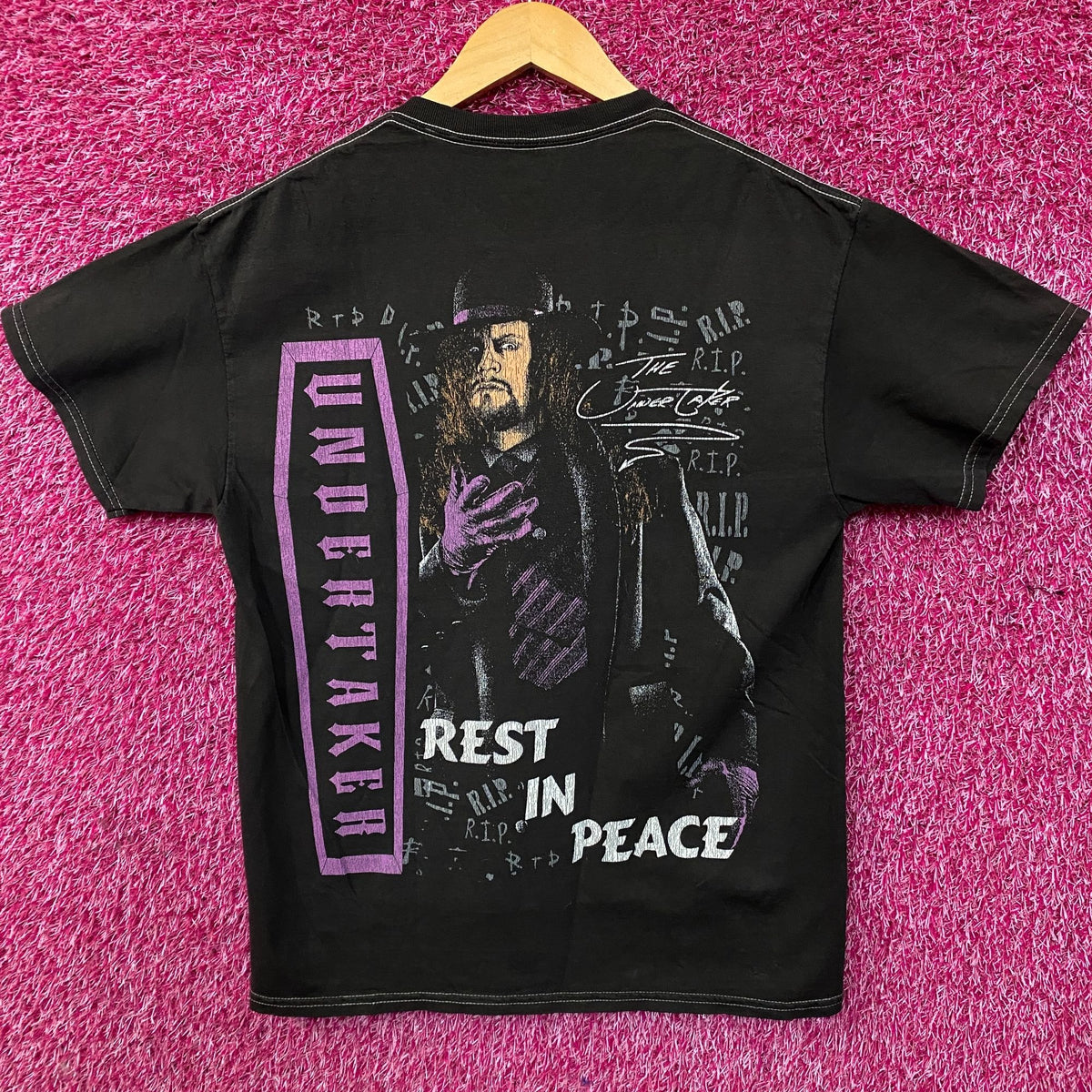 WWE The Undertaker Rest in Peace Graphic T-Shirt Medium