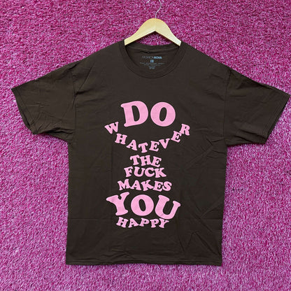 Fashion Nova Whatever Makes You Happy Graphic T-Shirt Large