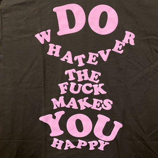 Fashion Nova Whatever Makes You Happy Graphic T-Shirt Large