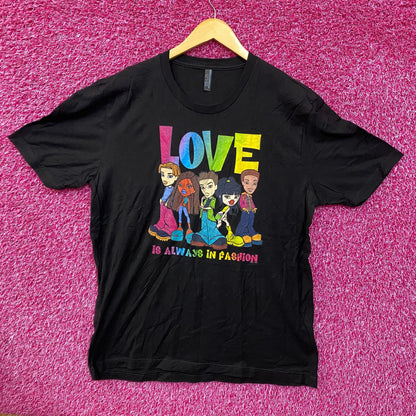 Bratz Love Is Always In Fashion Rainbow Graphic Design T-Shirt XL