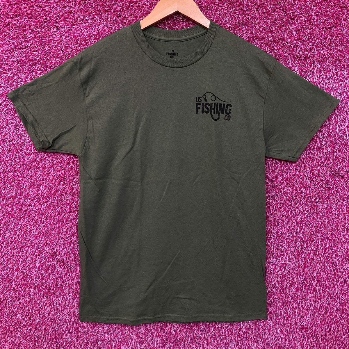 U.S. Fishing Co. "Bear Lake Bass Tournament 1989" Graphic T-Shirt Medium