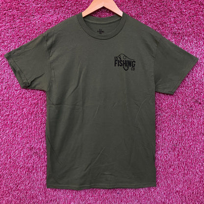 U.S. Fishing Co. "Bear Lake Bass Tournament 1989" Graphic T-Shirt Medium