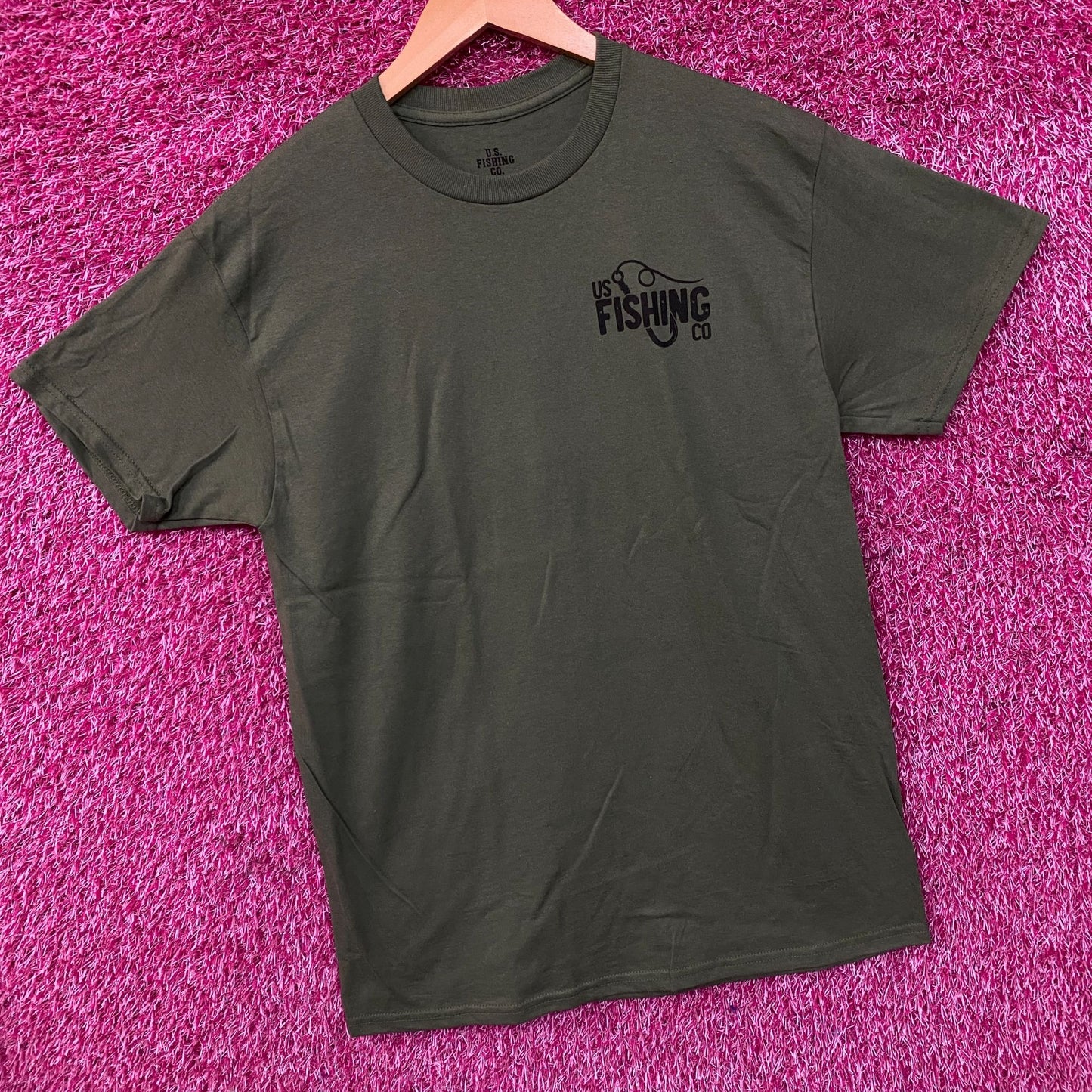 U.S. Fishing Co. "Bear Lake Bass Tournament 1989" Graphic T-Shirt Medium