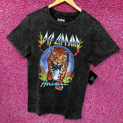Def Leppard Animal Hysteria Heavy Metal Band T-Shirt Medium