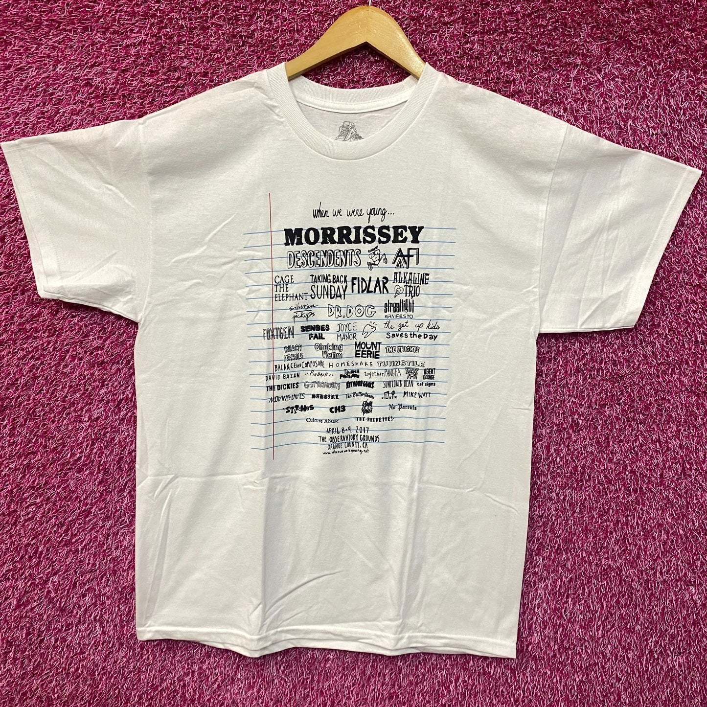 When We Were Young Festival T-Shirt Large