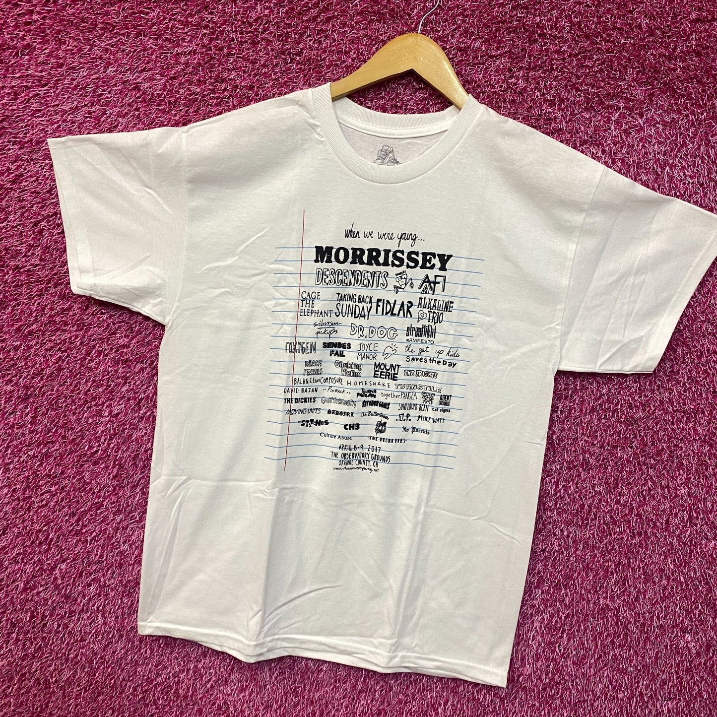 When We Were Young Festival T-Shirt Large