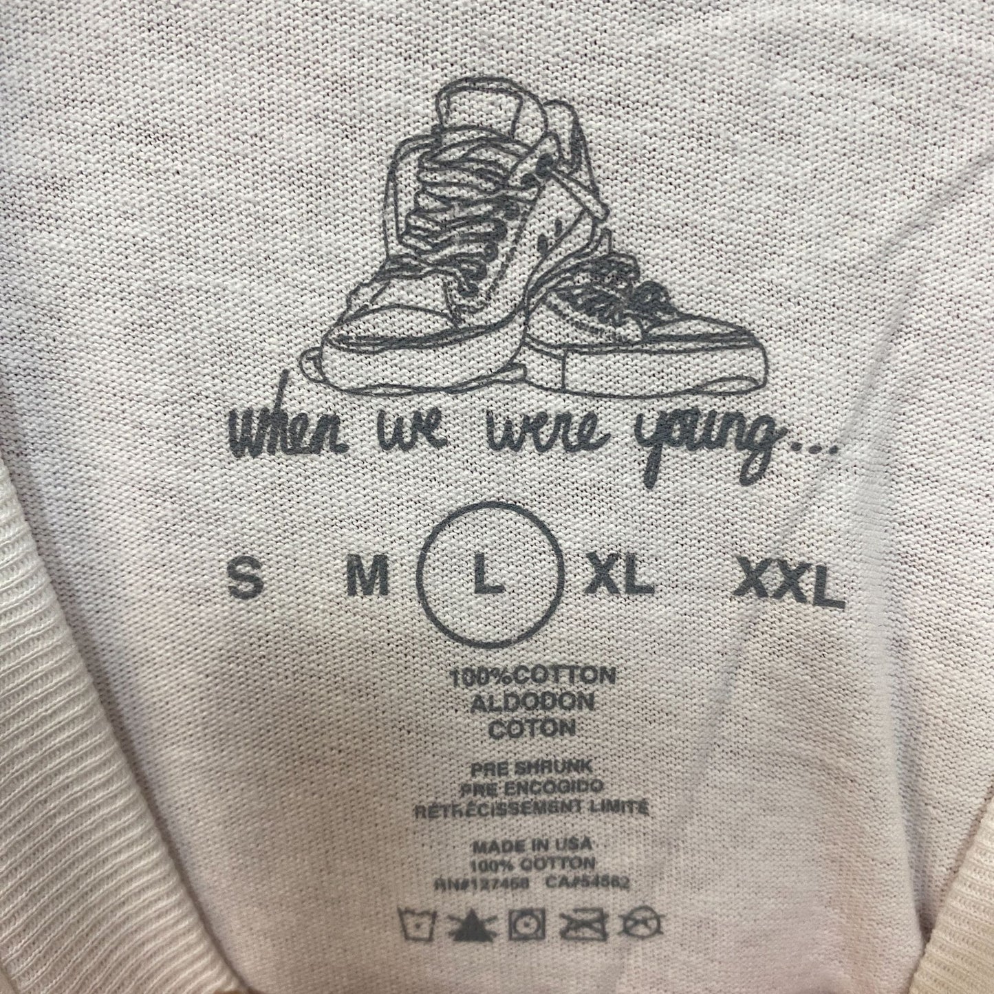 When We Were Young Festival T-Shirt Large