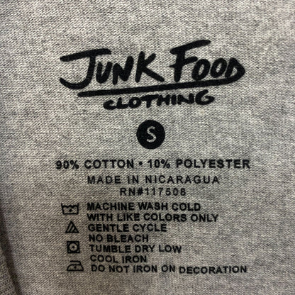 Junk Food Flowers Cotton Graphic T-Shirt Small
