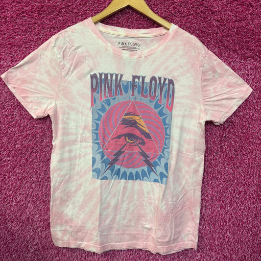 Pink Floyd Dark Side of the Moon Psychedelic Band Tie Dye M