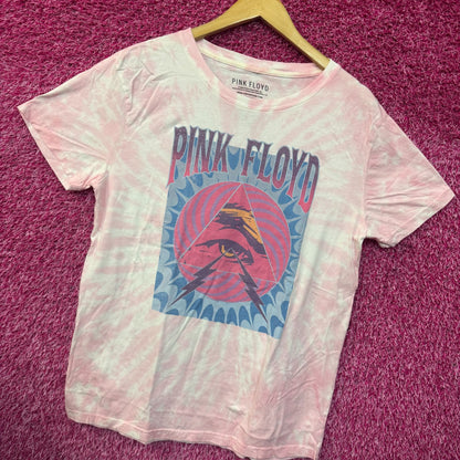 Pink Floyd Dark Side of the Moon Psychedelic Band Tie Dye M