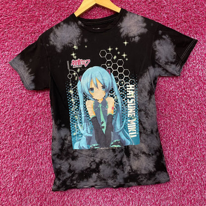 Hatsune Miku The Virtual Idol Chibi Style Anime Bleach Dye Small