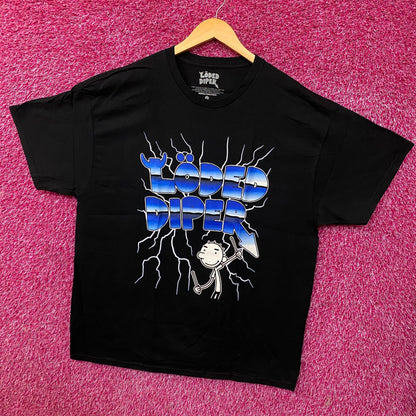 Diary Of The Wimpy Kid Löded Diper Graphic Lightning T-Shirt XL