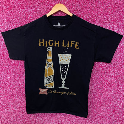 Junk Food Clothing Miller High Life Graphic T-Shirt Medium