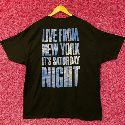NBC SNL Live From New York City Saturday Night Live T-Shirt 2XL