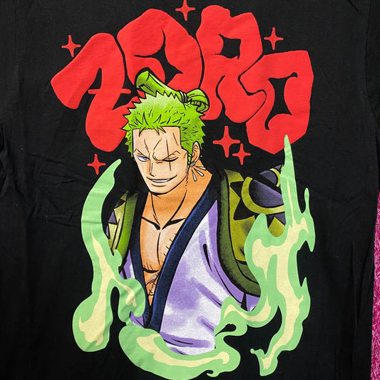 One Piece Zoro Wano Arc Fit T-Shirt Large