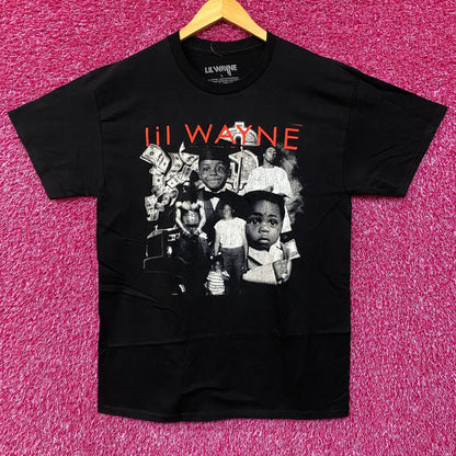 Lil Wayne The Carter Album Covers Graphic Design T-shirt Large