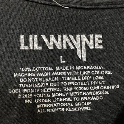 Lil Wayne The Carter Album Covers Graphic Design T-shirt Large