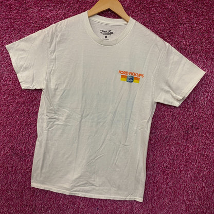 Junk Food Ford Pickups Trucks 1976 Graphic T-Shirt Small