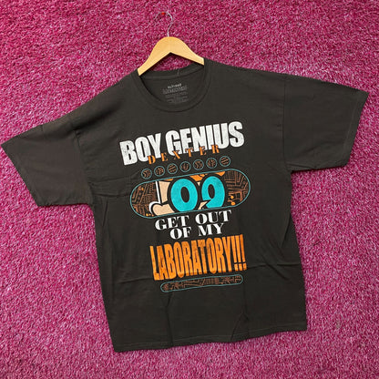 Cartoon Network Dexter's Laboratory Boy Genius Dexter T-Shirt XL