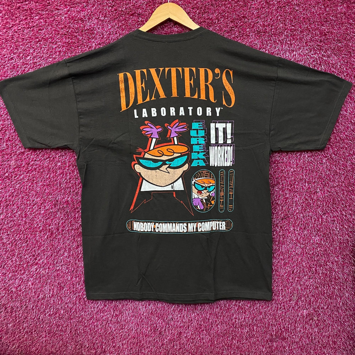 Cartoon Network Dexter's Laboratory Boy Genius Dexter T-Shirt XL