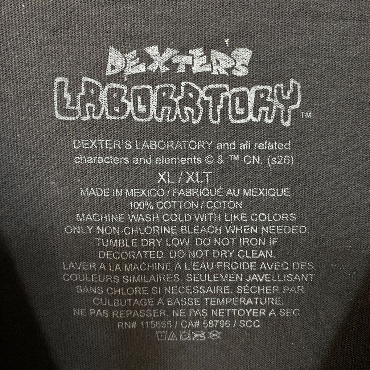 Cartoon Network Dexter's Laboratory Boy Genius Dexter T-Shirt XL