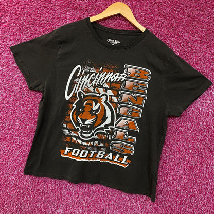 Junk Food Clothing Women's NFL Cincinnati Bengals Brick Retro Tee XL