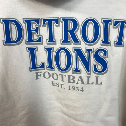Junk Food Clothing Detroit Lions White Hoodie Small