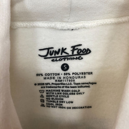 Junk Food Clothing Detroit Lions White Hoodie Small