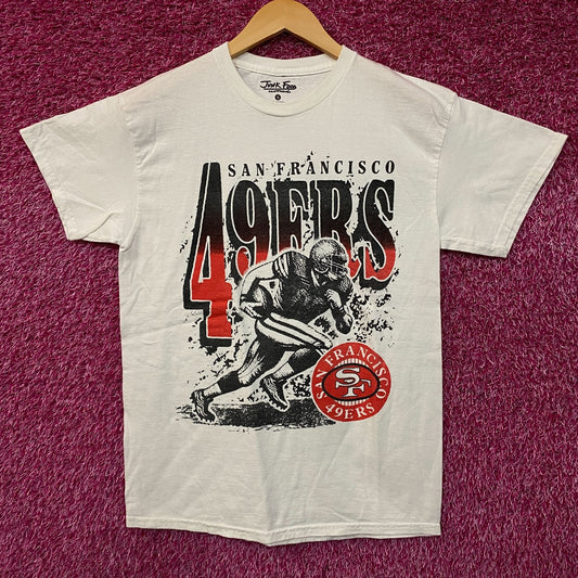 Junk Food Clothing NFL San Francisco 49ers Rushing Flea Market T-Shirt Small