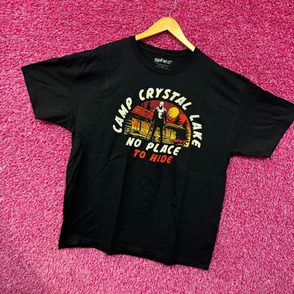 Friday the 13th Camp Crystal Lake T-shirt size 2XL.