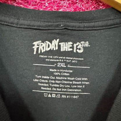 Friday the 13th Camp Crystal Lake T-shirt size 2XL.