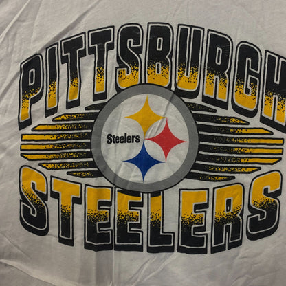 Junk Food Pittsburgh Steelers Football Cropped Sleeveless T-Shirt 2XL