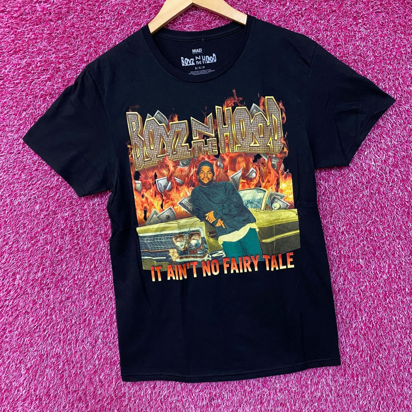 Boyz N The Hood Ain't No Fairytale Graphic T-Shirt Small