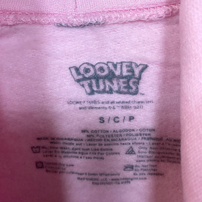 Looney Tunes That's All Folks Classic Cartoons Graphic Hoodie Small