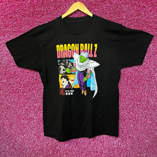 Dragon Ball Z Piccolo and Gohan Saiyan Mode Anime Tee L