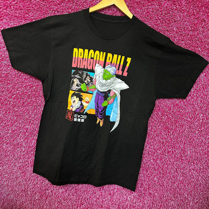 Dragon Ball Z Piccolo and Gohan Saiyan Mode Anime Tee L