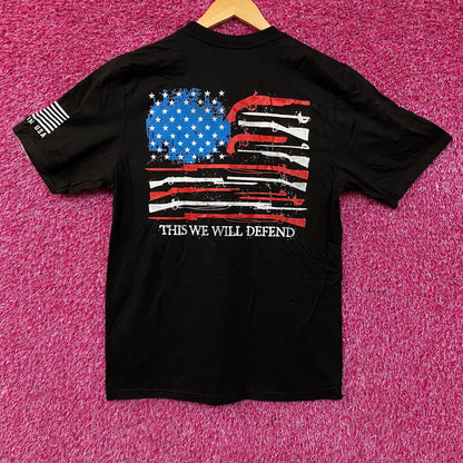 Bass Pro Shops "This We Will Defend" Graphic T-shirt Medium