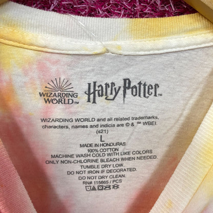 Harry Potter Chibi Hermoine, Ron, Harry tiedye T-shirt size Large