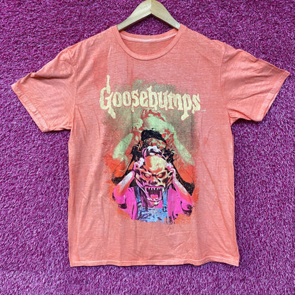 The Haunted Mask Goosebumps Graphic Design Horror T-Shirt Large