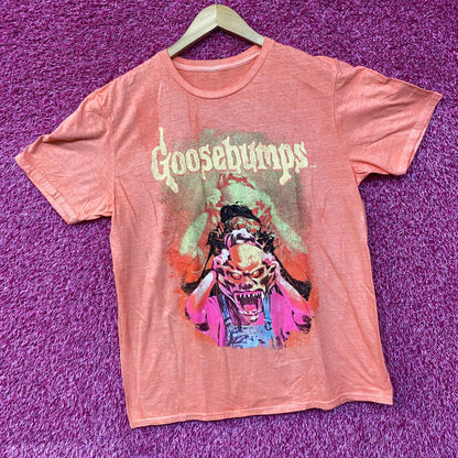 The Haunted Mask Goosebumps Graphic Design Horror T-Shirt Large