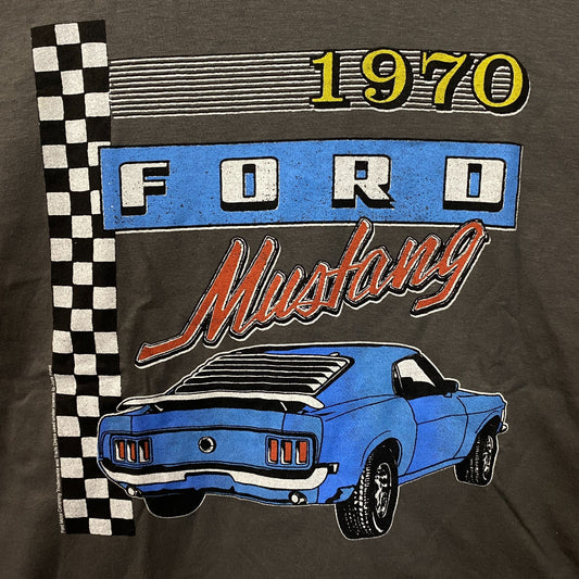 Junk Food Clothing Ford Mustang Retro Graphic T-Shirt Small