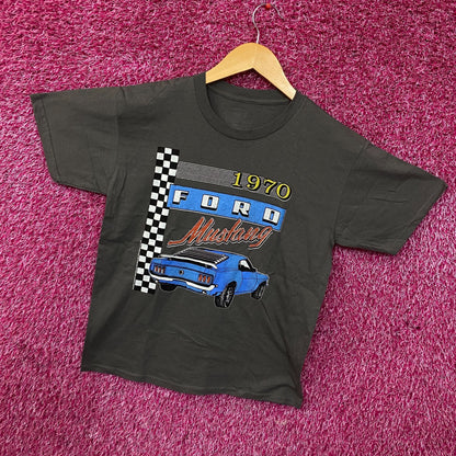 Junk Food Clothing Ford Mustang Retro Graphic T-Shirt Small