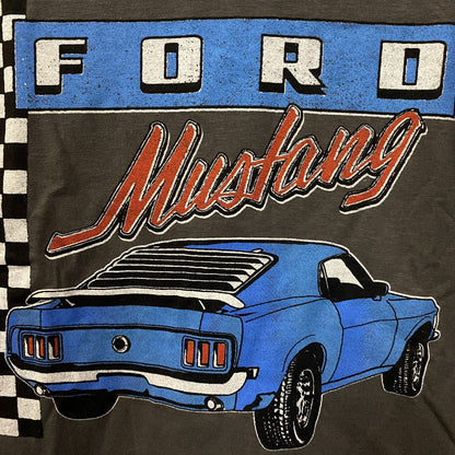 Junk Food Clothing Ford Mustang Retro Graphic T-Shirt Small
